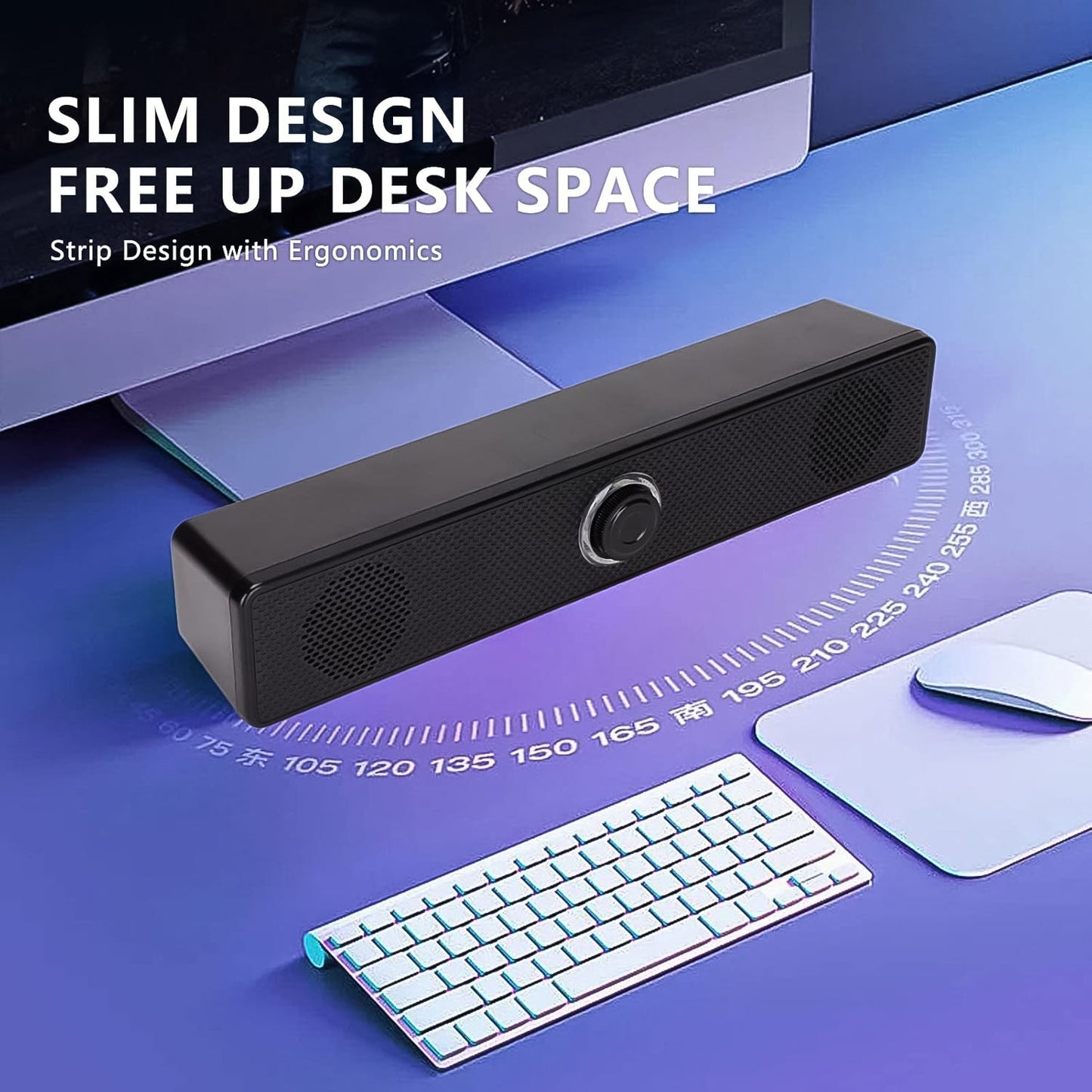 Desktop Computer Speaker Wired Plug And Play Usb Powered Speaker (1 Pc) - Catalyst Mart