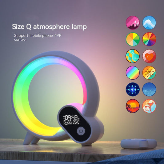 Q Light Analog Sunrise Alarm Clock with Bluetooth & LED - Catalyst Mart