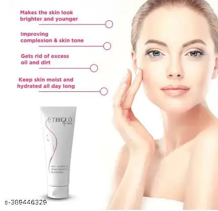 Ethi-Glo Face Wash 70ml | Skin Brightening & Deep Cleansing Facial Foam