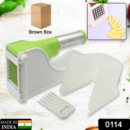 114 Virgin Plastic French Fry Chipser Potato Chipserpotato Slicer With Container - Catalyst Mart