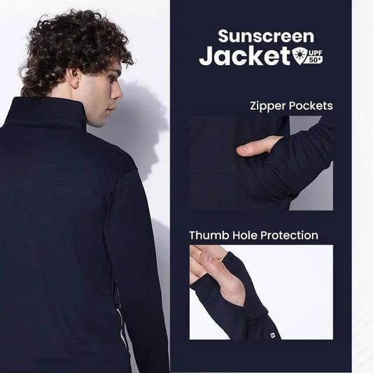 Sunscreen with UV Protection Lightweight Jackets for Men - Catalyst Mart