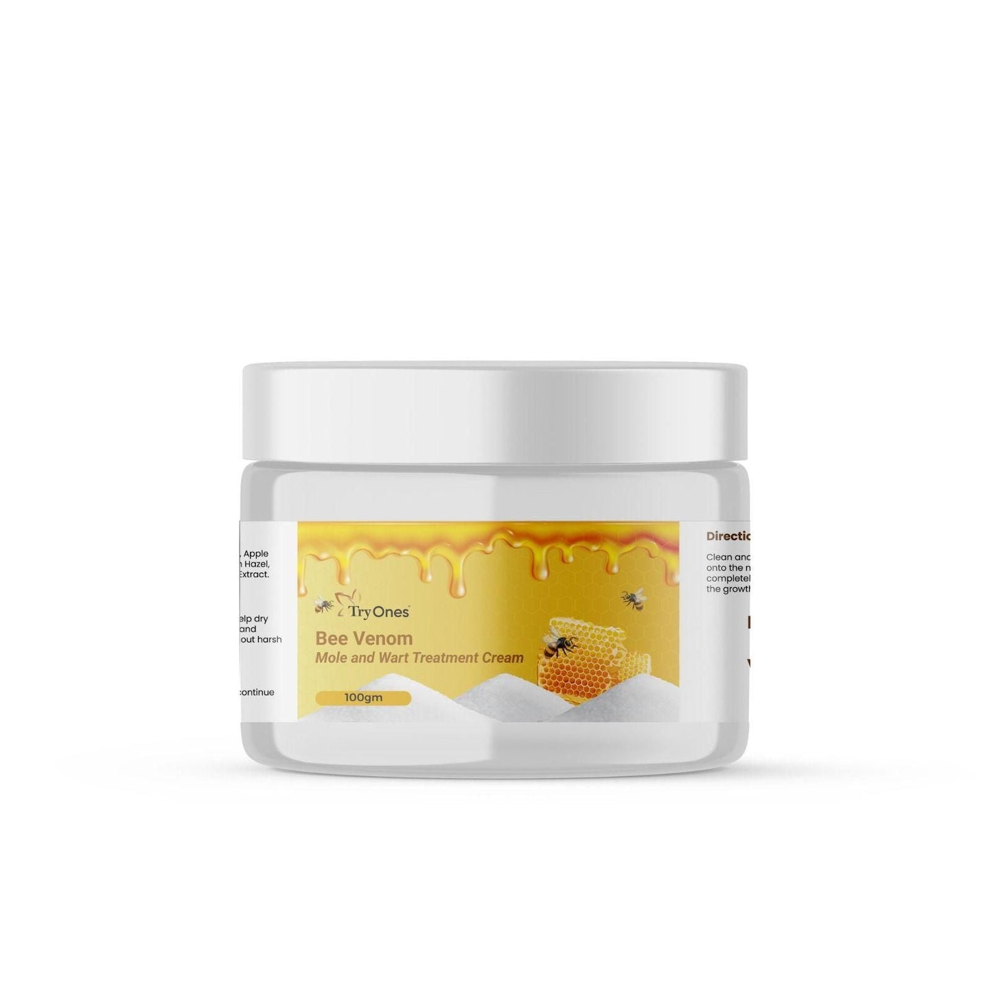 Bee Venom Mole and Wart Treatment Cream 100 gm Pack of 1 - Catalyst Mart