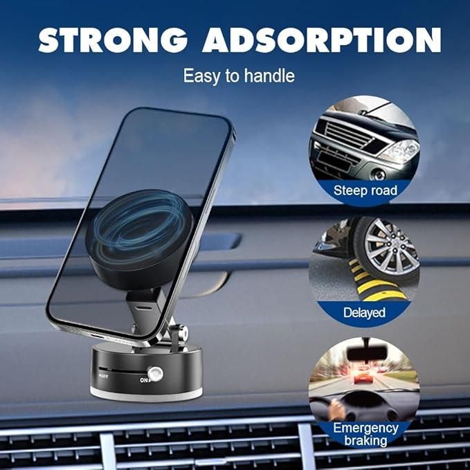 Vacuum Magnetic Suction Phone Holder - Catalyst Mart
