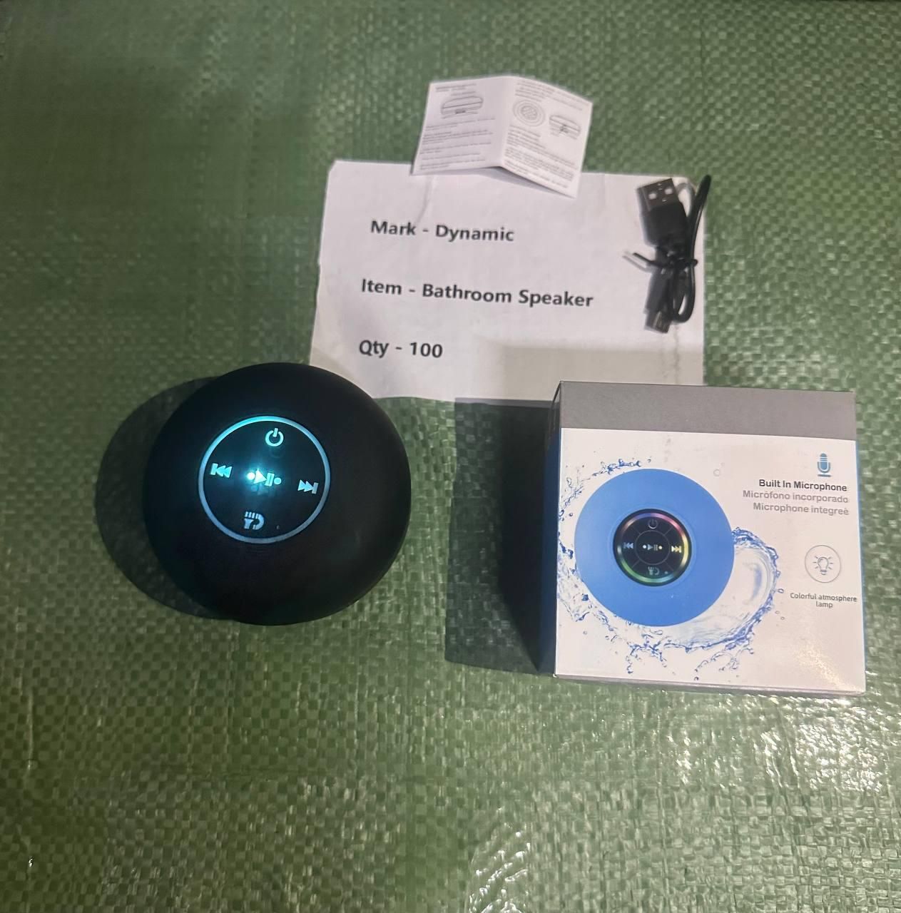 Large Suction Cup Waterproof Bluetooth Speaker - Catalyst Mart