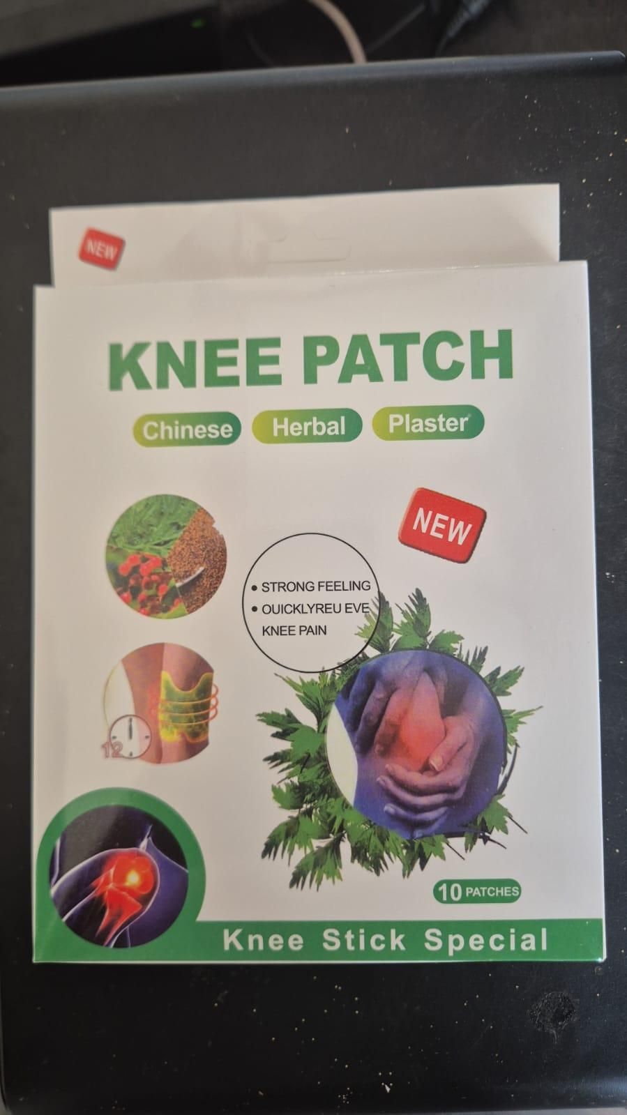 Knee Pain Relief Patches | Self-Heating Moxa Therapy for Arthritis, Joint & Muscle Pain | Packs of 10, 20, 30