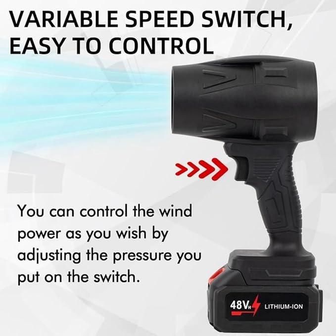 Cordless Turbo Jet Blower – High-Speed Cleaning Anywhere - Catalyst Mart