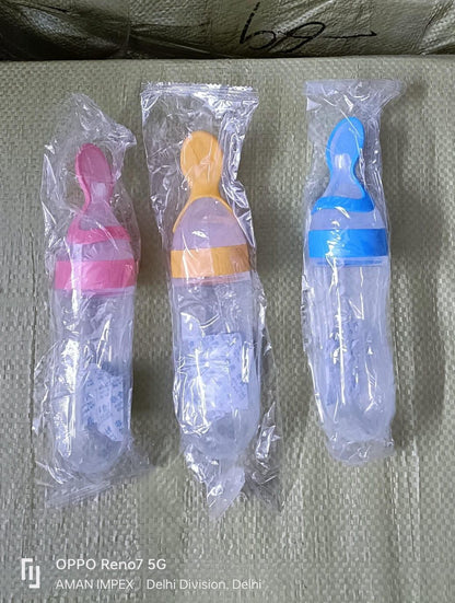 Premium Baby Food Squeeze Feeder Spoon - Catalyst Mart