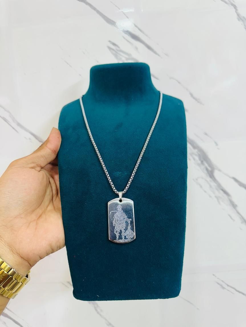 Hanuman Chalisha Pendant with Chain - Catalyst Mart