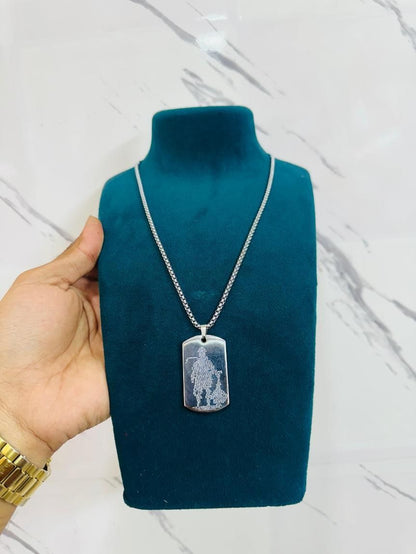 Hanuman Chalisha Pendant with Chain - Catalyst Mart