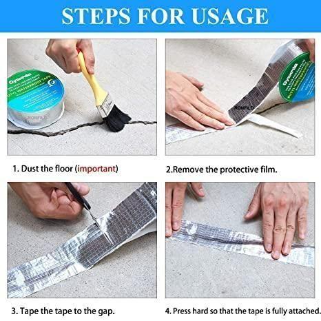 Aluminium Foil Waterproof Sealan Foil Tape (Pack of 2) - Catalyst Mart