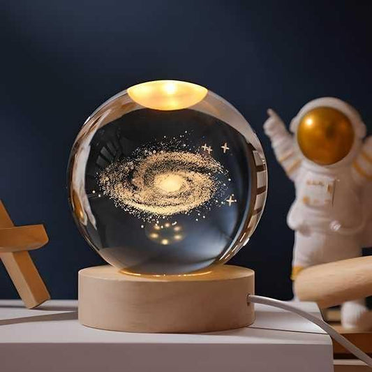3D Crystal Lamp Ball(Assorted Design) - Catalyst Mart