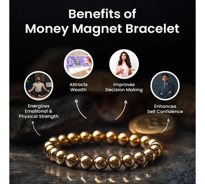 Unisex Money Magnet Bracelet – Attract Wealth & Style - Catalyst Mart