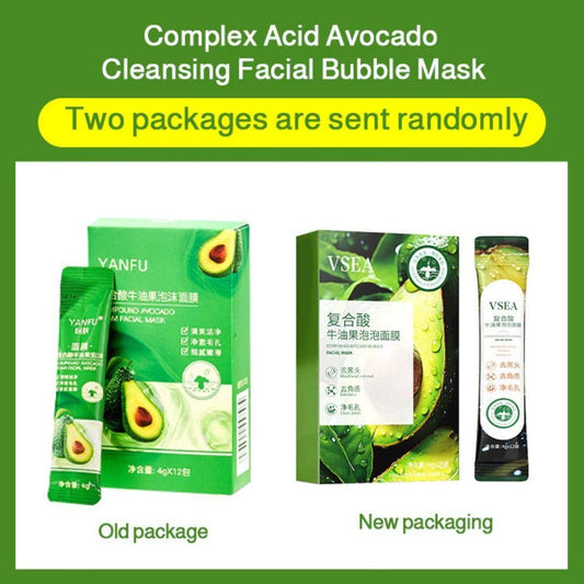Compound Acid Avocado Bubble Mask - Catalyst Mart