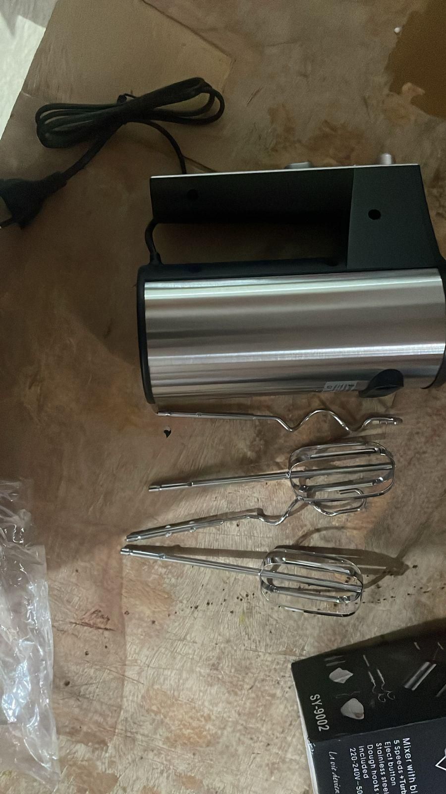 Multifunctional Food Mixer | Stainless Steel Handheld Beater