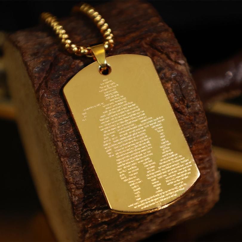 Hanuman Chalisha Pendant with Chain - Catalyst Mart