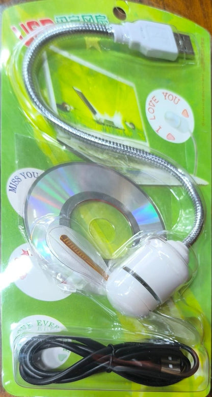 USB LED Fan with Programmable CD Customized Message - Catalyst Mart