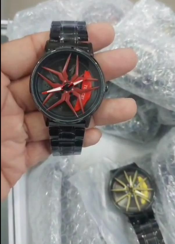 Stereoscopic Car Wheel Watch - Catalyst Mart