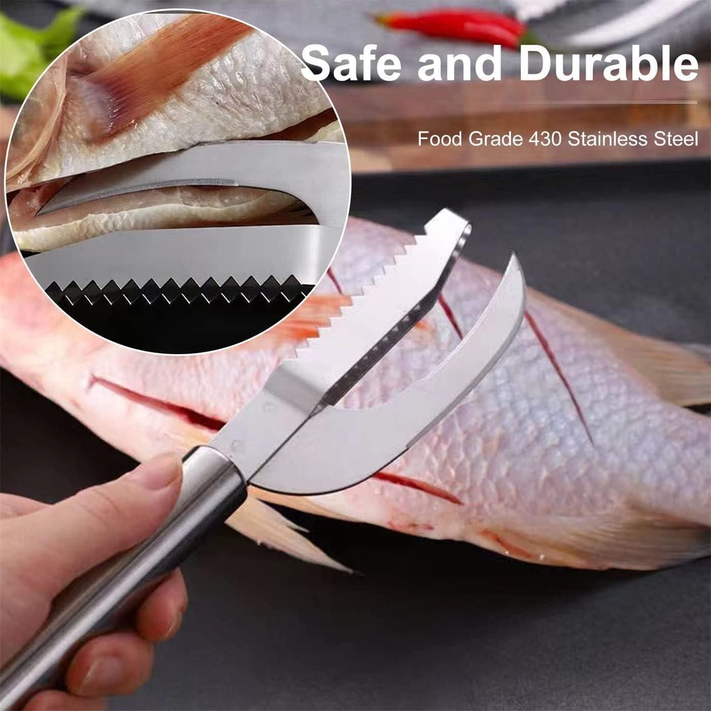 Stainless Steel 3 in 1 Fish Maw Knife - Catalyst Mart