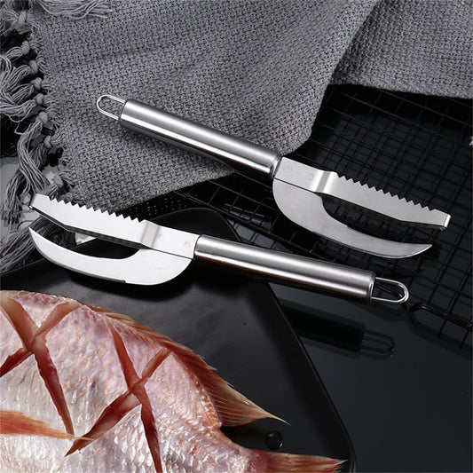 Stainless Steel 3 in 1 Fish Maw Knife - Catalyst Mart