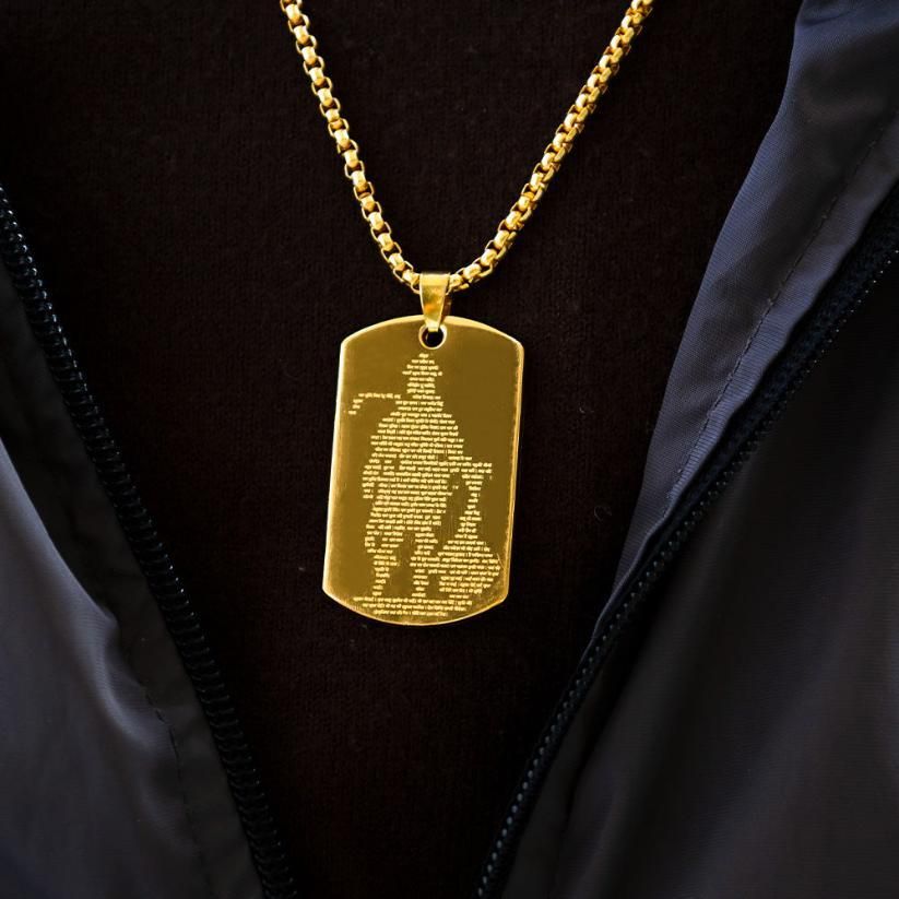 Hanuman Chalisha Pendant with Chain - Catalyst Mart