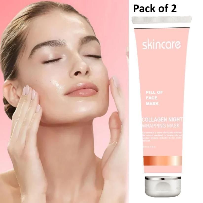 Collagen Night Wrapping Peel Off Mask Pack of 2 - Catalyst Mart