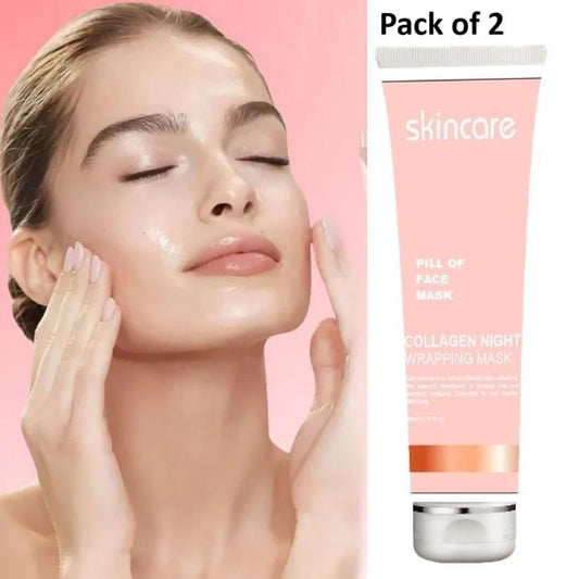 Collagen Night Wrapping Peel Off Mask Pack of 2 - Catalyst Mart