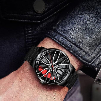 Stereoscopic Car Wheel Watch - Catalyst Mart