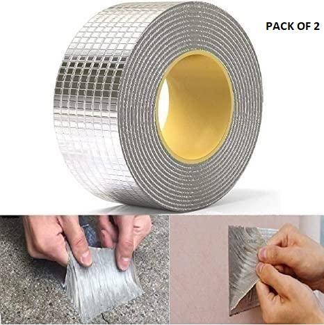 Aluminium Foil Waterproof Sealan Foil Tape (Pack of 2) - Catalyst Mart