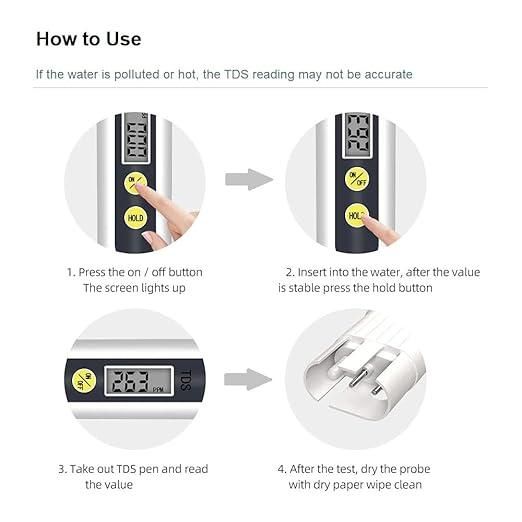 Water TDS Meter Tester - Catalyst Mart