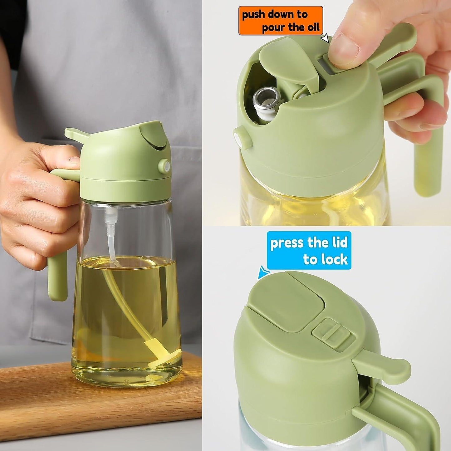 500ml Portable Sprayer Oil Dispenser - Catalyst Mart