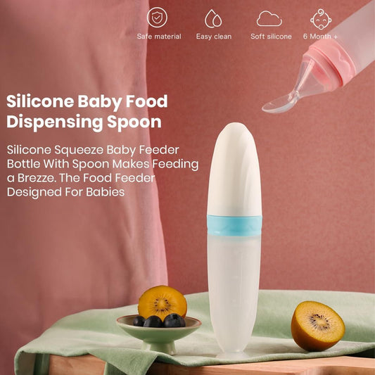 Premium Baby Food Squeeze Feeder Spoon - Catalyst Mart