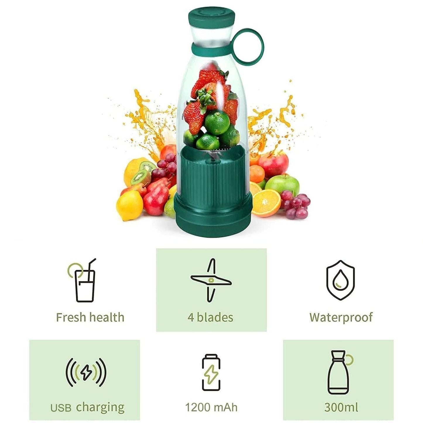 Electric Portable Mini Juicer Bottle - Catalyst Mart