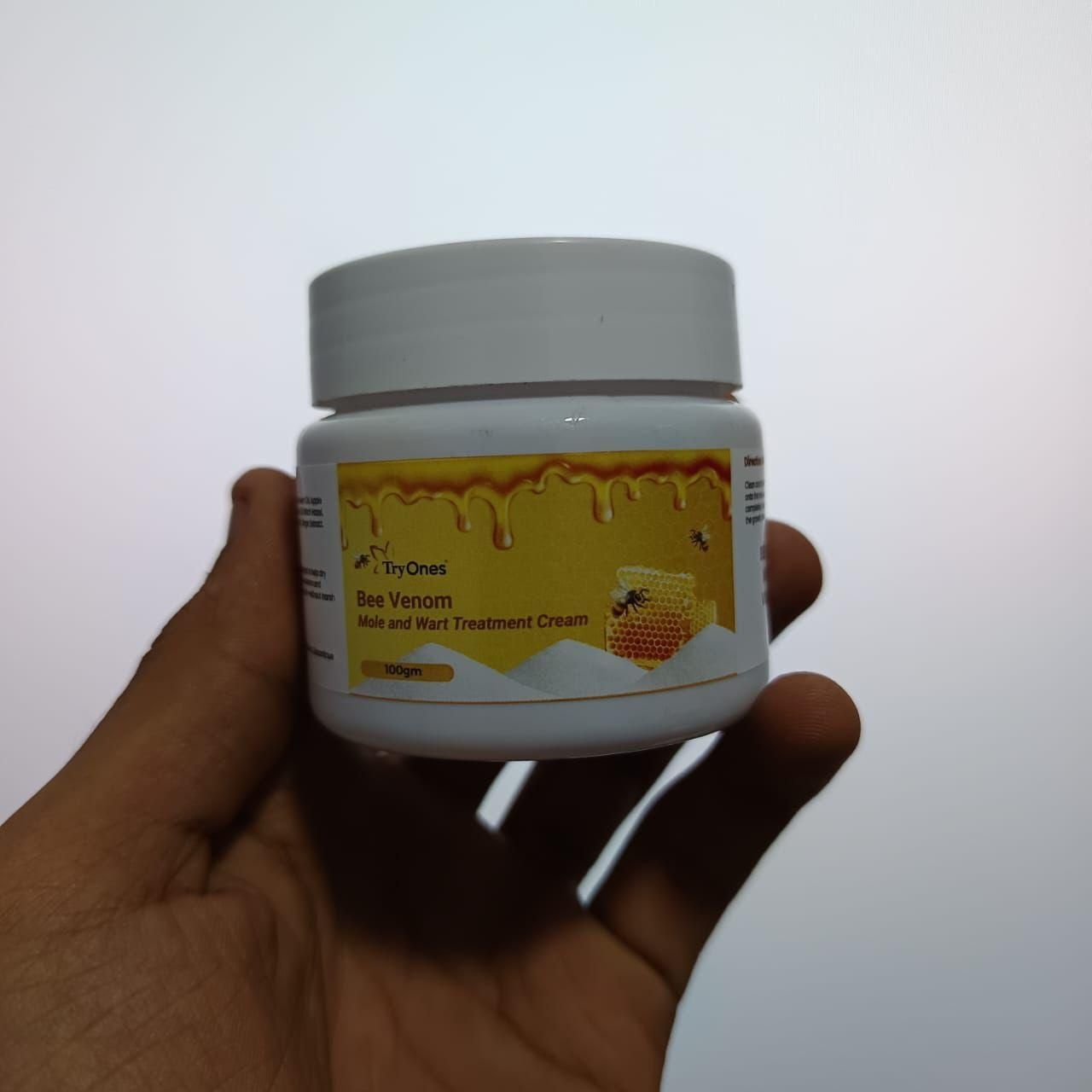Bee Venom Mole and Wart Treatment Cream 100 gm Pack of 1 - Catalyst Mart