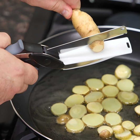 Clever Cutter 2-in-1 Kitchen Knife & Cutting Board Tool