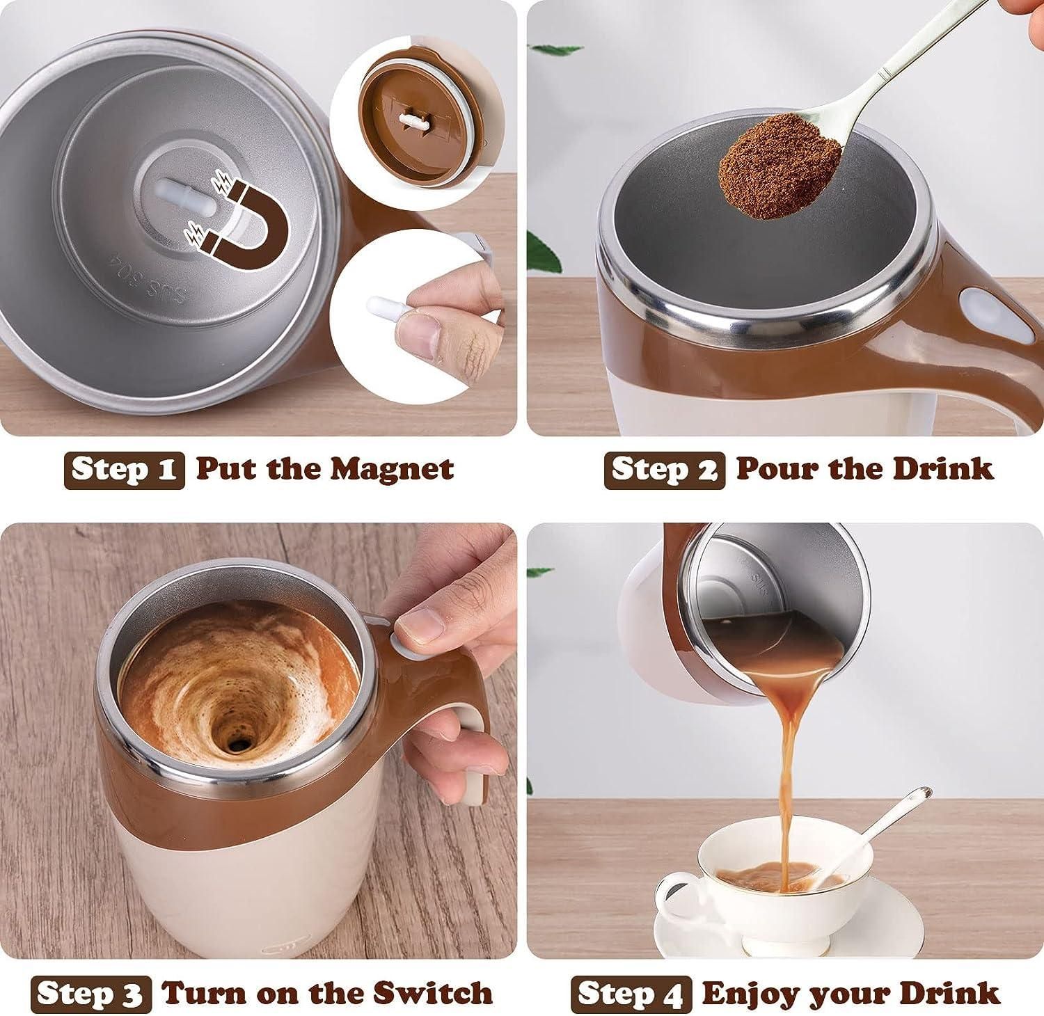 Self Stirring Magnetic Mug - Catalyst Mart