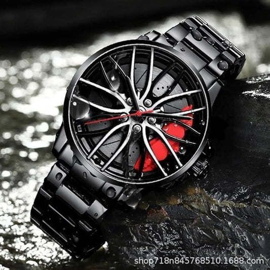 Stereoscopic Car Wheel Watch - Catalyst Mart