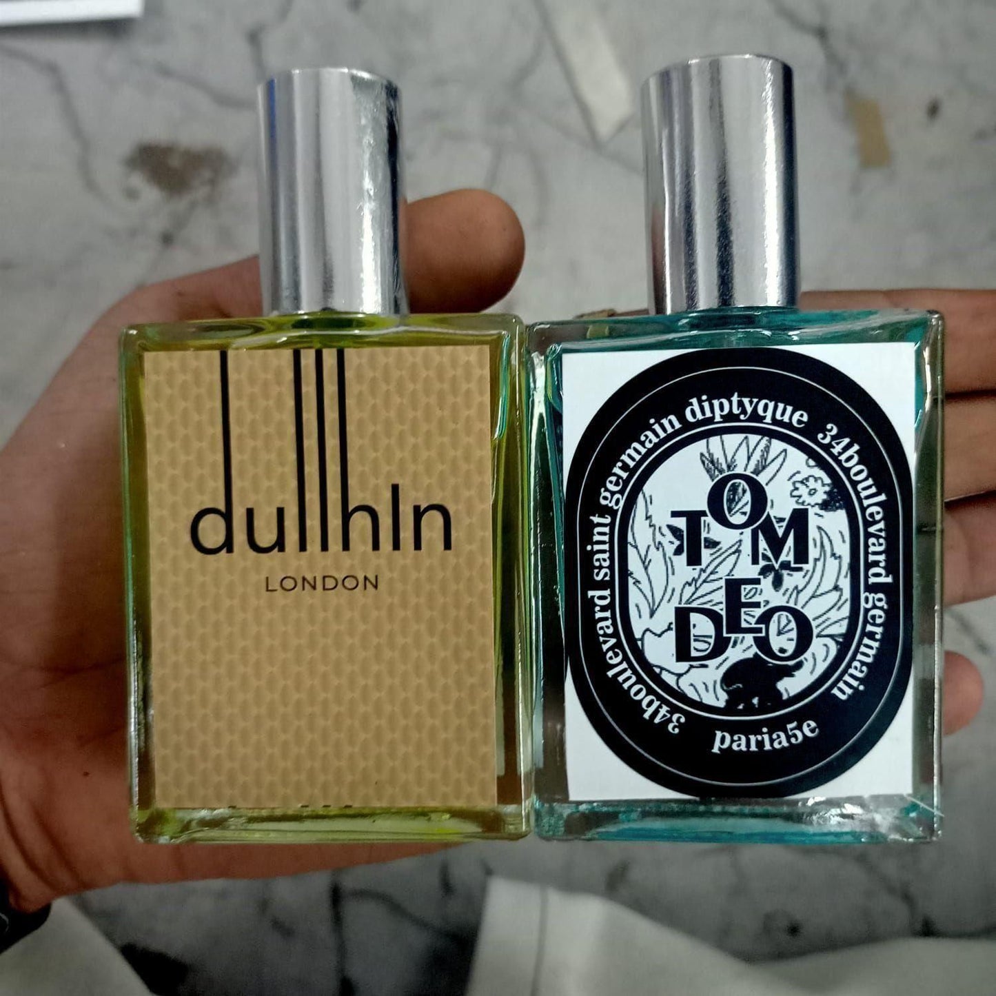 Dullhin LONDON & Tom Deo Luxurious Perfume Combo – Long Lasting Premium Fragrance Set for Men & Women, 50ML Pack of 2