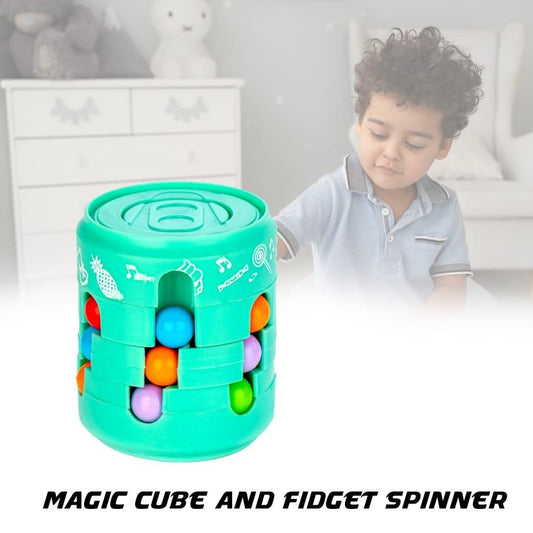 Can Cube Toy Magic Bean Rotating Sliding Puzzle Game - Catalyst Mart