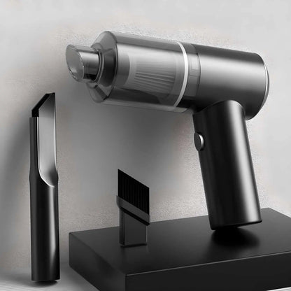 Portable Air Duster & Mini Wireless Vacuum Cleaner – USB Rechargeable with Brush Nozzle - Catalyst Mart