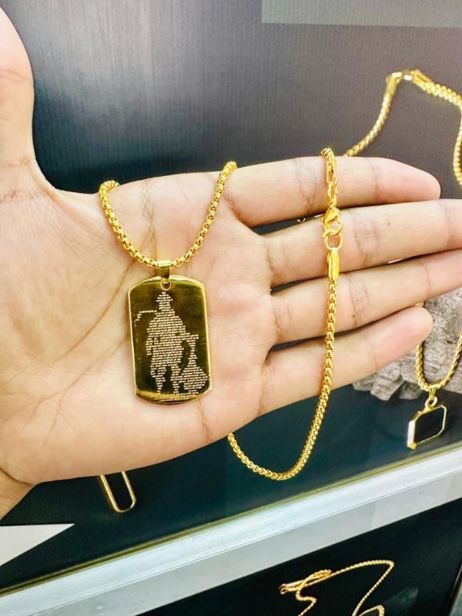 Hanuman Chalisha Pendant with Chain - Catalyst Mart