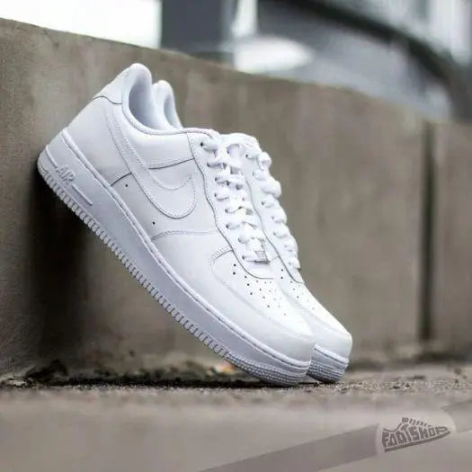 Nike Air Force 1 Men’s Casual Shoes – White Sneakers with Lace-Up Closure (UK 6 / US 7 / EUR 40) - Catalyst Mart