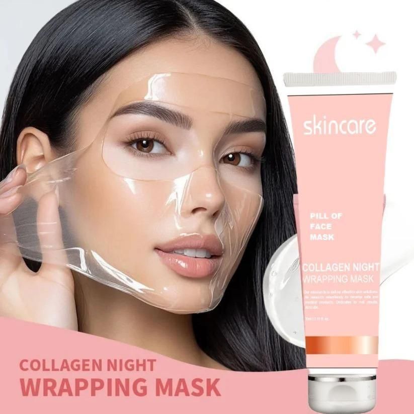Collagen Night Wrapping Peel Off Mask Pack of 2 - Catalyst Mart