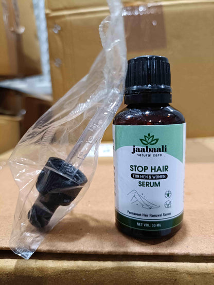 Stop Hair for Men & Women Serum 30ml – Painless Permanent Hair Removal