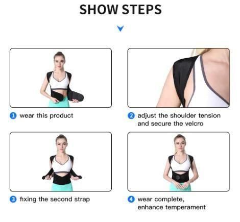 Adjustable Back Posture Corrector/ Slouching Relieve Pain Belt Women Men - Catalyst Mart