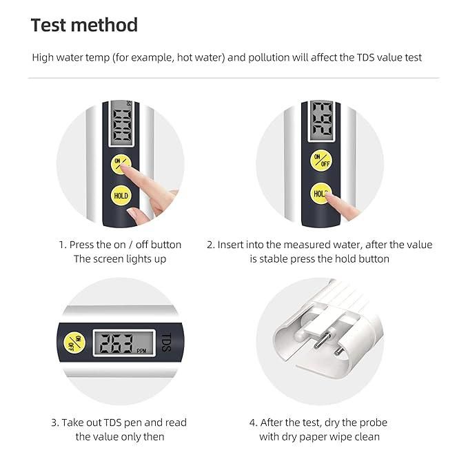 Water TDS Meter Tester - Catalyst Mart