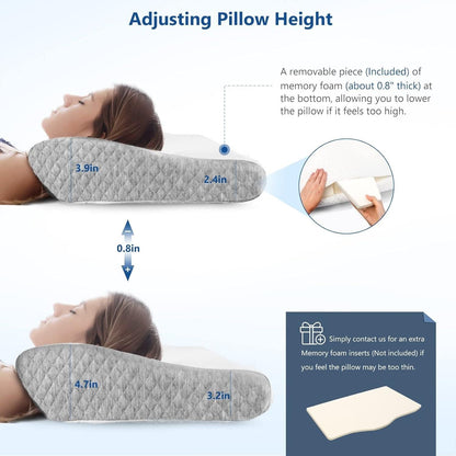 Foam Pillow for Neck Pain Relief - Catalyst Mart