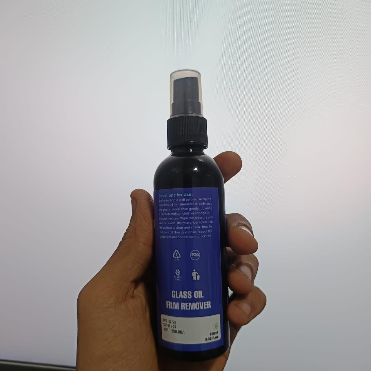 Glass Oil Film Remover 200 ml Pack of 2 - Catalyst Mart