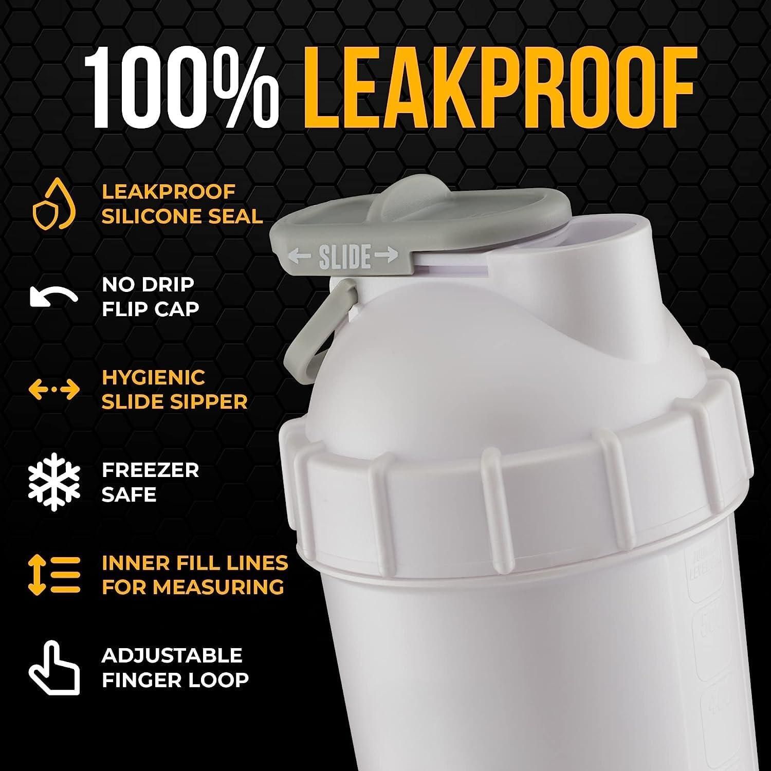 Gym Protein Shaker Bottle Advanced Workout Companion for Protein Mixes - Catalyst Mart