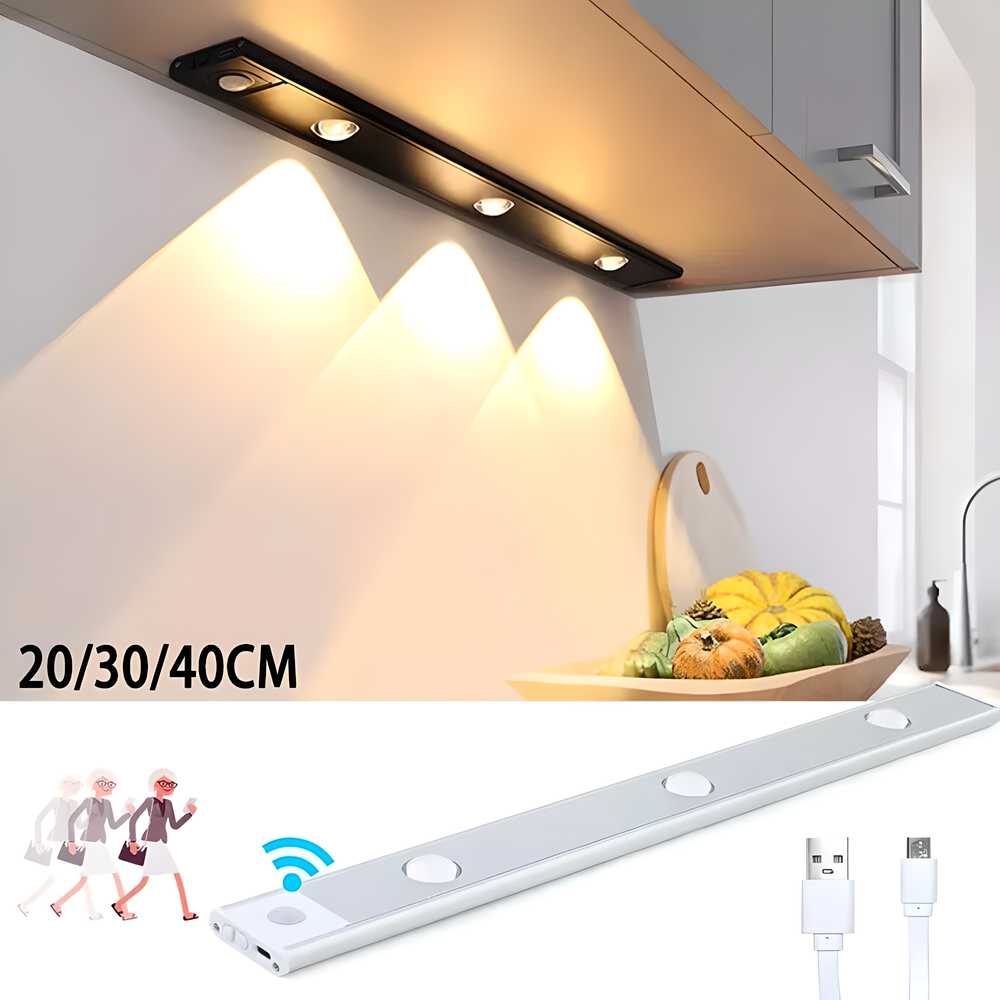 LED PIR Motion Sensor Cabinet With USB Rechargeble - Catalyst Mart