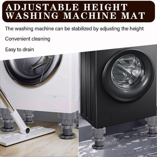 Washing Machine Vibration Pads, Floor Trays, Refrigerator Stand (4 Pcs Set) - Catalyst Mart
